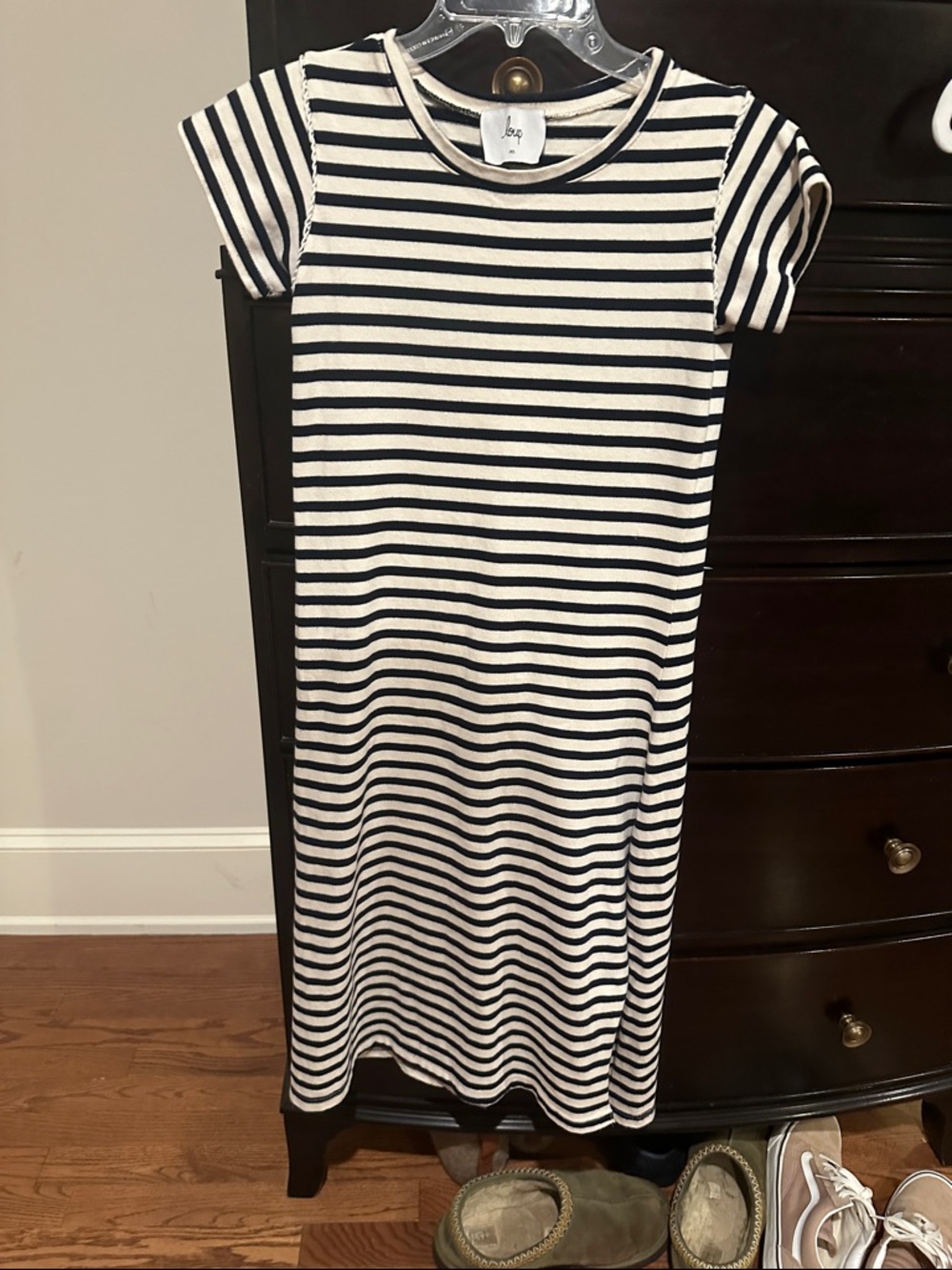 Loup navy Striped Dress